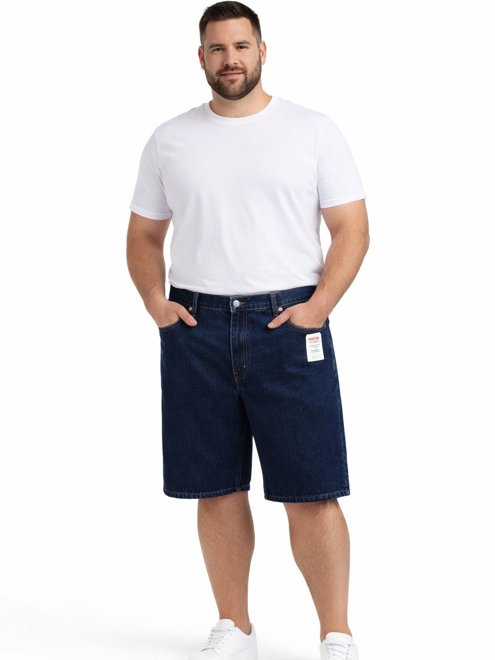5/$25 NWT Levi Strauss Signature Men’s Straight Fit Jean Shorts Size 42